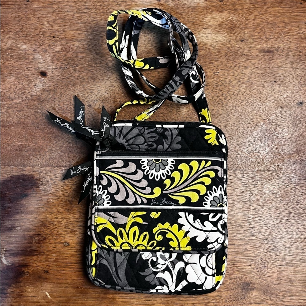 Vera Bradley | Baroque Pattern Mini Hipster Quilted Crossbody Bag
